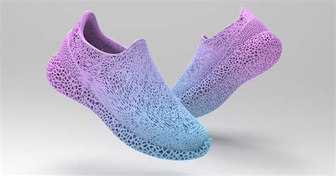 3d printed running shoe